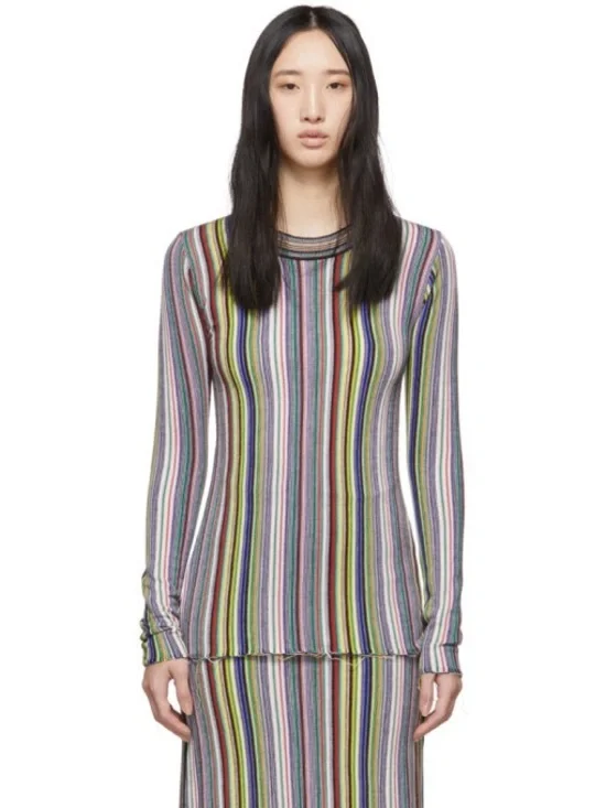 Marques Almeida Striped Merino Sweater M - Picture 2 of 7